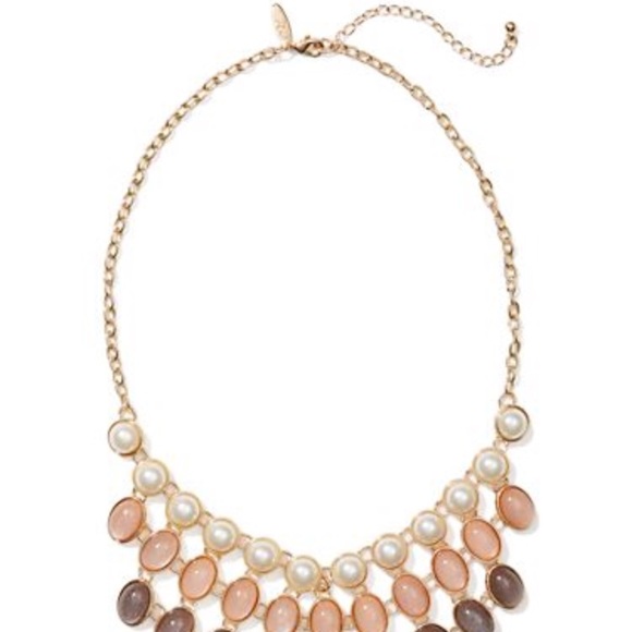 ❗️NEW❗️ Faux-Pearl Beads Bib Necklace - Picture 3 of 3